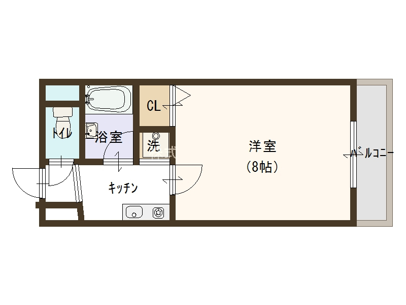 白鷺駅 徒歩3分 構造:鉄骨ALC