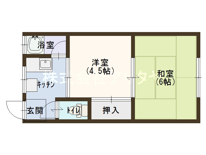 浅香駅 徒歩12分 構造:木造