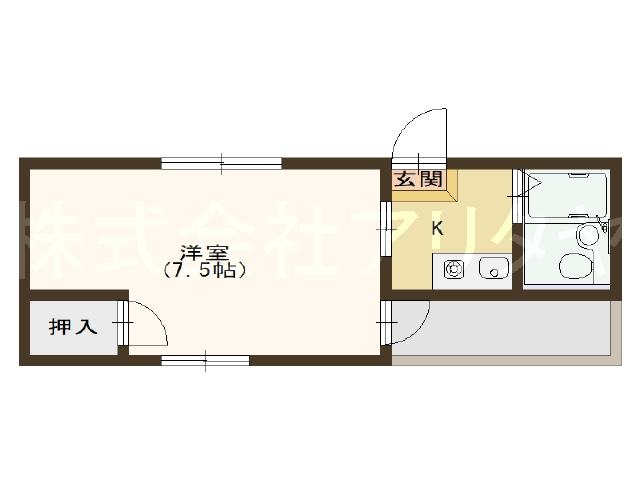 なかもず駅 徒歩15分 構造:鉄骨造